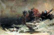 213/_-_зимний вечер в финляндии. 1866